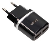 "Hocotraveladapter,2.4A+Microcable,C12Input:100-240V~50/60HzMax0.6AOutput:5.0V-2.0AStandardUSBinterface-PluganduseBlack"
