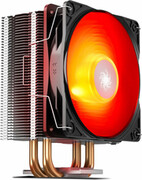 ACDeepcoolLGA115x&AMxGAMMAXX400V2(RED)(<27.8dBA,64.5CFM,120mmRedLED,PWM,130W,606g.)