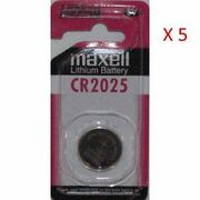 MAXELLCoinBatteryCR2025,1pcs,Blisterpack