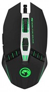 MARVO"M112",GamingMouse,800//1600/2400/4000dpiadjustable,Opticalsensor,7buttons,7-colorbacklightProgrammable,Braidedcable,USB,Black
