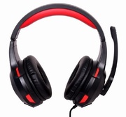 GembirdGamingHeadsetGHS-U-5.1-01,40mmdriver,20-20k0Hz,32Ohm,103db,Virtual5.1,USB,Black/Red