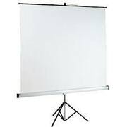 LumiPDB84TripodProjectionScreen,Format1:1,2.13x2.13m,Octagonal-steelcase,Fiberglassmaterial,Black