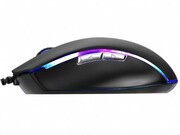 MARVO"M318",GamingMouse,4800dpiadjustable,Opticalsensor,6buttons,RGB,Braidedcable,USB,Black