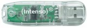 ФлешкаIntenso®USBDrive2.0,32GB,RainbowLine,Transparent