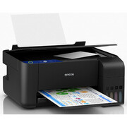 EpsonEcoTankL3111ColorPrinter/Copier/ColorScanner,A4,5760x1440dpi,33ppmmonochrome/15ppmcolor,USB2.0,Blackink(8100pages5%),colorink(6500pages5%)