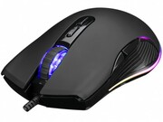 MARVO"M421",GamingMouse,2400dpiadjustable,Opticalsensor,7buttons,RGB,Laser-carvingnetlikedesign,Braidedcable,USB,Black
