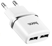 "Hocotraveladapter,2.4A+Microcable,C12Input:100-240V~50/60HzMax0.6AOutput:5.0V-2.0AStandardUSBinterface-PluganduseWhite"