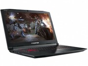 ACERPREDATORHELIOSPH315-51ObsidianBlack(NH.Q3FEU.038)15.6"FullHDIPS(Intel®QuadCore™i5-8300H2.30-4.00GHz(CoffeeL),8Gb(2x4)DDR4RAM,128GBSSD/1.0TBHDD,GeForce®GTX10606GbGDDR5,CardReader,WiFi-AC/BT,8cell,HDWebcam,RUS,Linux,2.70kg)