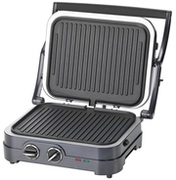 GrillCuisinartGR47BE,2000WPoweroutput,24x32cm,4positions,black