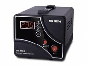 SVENVR-A500,500VA/300W,AutomaticVoltageRegulator,1xSchukooutlets,Inputvoltage:140-275V,Outputvoltage:230V±10%,inputandoutputvoltagedigitalindicatoronthefrontpanel,Powersupplydelayfunction,metalbody,Black