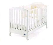 ДетскаякроваткаItalbaby"Dream"безкачалки(white-белыйцвет)