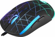 MARVOM115,GamingMouse,800//1600/2400/4000dpiadjustable,Opticalsensor,6programmablebuttons,7-colorbacklight,USB,Black