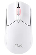 HYPERXPulsefireHaste2WirelessGamingMouse,White,Ultra-lightweightdesign,400–26000DPI,4DPIpresets,Dualwirelessconnectivitymodes:BT+2.4GHz,HyperX26KSensor,Includedgriptapeforsecure,Per-LEDRGBlighting,Upto100hoursofbatter