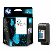 HPN78ColorInkCartridge,DJ1220,3820,6120,920,940,fax1220,photosmart1000,1100,1200,1300,PSC750,950,copier290(19ml,450pagesat15%density).MadeinSG