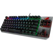 "GamingKeyboardAsusROGStrixScopeTLK,Mechanical,CherryMXSilentRed,Aluminum,AuraSync,USB.