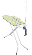 ГладильнаядоскаEuroGoldROSA22842U,120x42cm,electricplug,sleeveboardStormLime-216