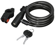 Hama178110BicycleSpiralCableLock,120cm,black