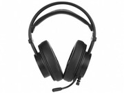 MARVO"HG9055",USBGamingHeadset,Microphone,50mmdriverunit,7.1virtualsurroundsoundwithUSBadapter,Volumecontrol,Adjustableheadband,Bodyandmiclighting,Braidedcable,2.2m,Black-Red