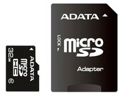 32GbmicroSDHCADATAUHS-I,Class10,w/SDadapter