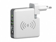 WallChargerForeverwithwirelessPowerBank6700mAhWhite