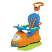 Машина-качалка4*1зелёная