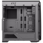 CaseATXGAMEMAXStarLightFRGB,w/oPSU,4x120mmRGBfans,Fancontroller,Transparent,USB3.0,Black