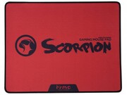 MARVO"G18R",GamingMousePad,Dimensions:450x350x4mm,Material:rubberbase+microfiber,Red