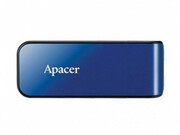 ФлешкаApacerAH334,16GB,USB2.0,Black-StarryBlue,Slider(AP16GAH334U-1)