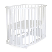 101001Кроватьдетская"СКВ-10"смаятником9в1белый