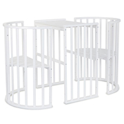 101001Кроватьдетская"СКВ-10"смаятником9в1белый