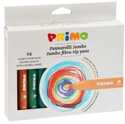 Primo604JUMBO24CariocilavabileJumbo,24culori/7,6mm