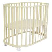 102009Кроватьдетская"СКВ-10"смаятником12в1бежевый