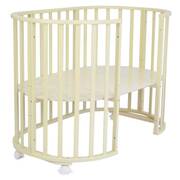 102009Кроватьдетская"СКВ-10"смаятником12в1бежевый