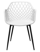 ScaunSL-7019,White+BlackLeg