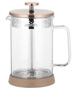 Френч-прессArdestoGemini,800мл,нержавеющаясталь,стекло