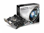 MBS1150ASRockB85PRO4(IntelB85,ATX)4xDDR3(DDR31600/1333/1066non-ECC,un-bufferedmemory),VGA,DVI,HDMI,PCI-Ex.16x2(3.0+2.0(x4)),PCIx2,4xSATA6GB/s,2xSATA3GB/s,4+4xUSB2.0,2+2xUSB3.0,1xGbitLAN,Audio8ch