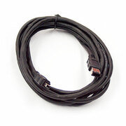 КабельIEEE-1394FireWire6pin-4pin3m(длясоединенияDVустройствас4pindigitalAVIEEE1394выходом(VCR)сDVкартойкомпьютерачерез6pinIEEE1394вход)