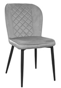 СтулDecoTuskCatifeaGrey/BlackLegs