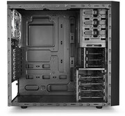 DEEPCOOL"TESSERACTSW"ATXCase,withSide-Window,withoutPSU,Massivemetalmesh,Tool-less,1x120mmfrontBlueLEDfan,1x120mmrearBlueLEDfan,upto3x2.5"HDD/SSD,BottomloadedPSU,1xUSB3.0,1xUSB2.0/Audio,Black