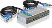 D-LinkDKVM-4K,AutoKVMSwitch,4PCsto1USER,(PS/2),Desktop