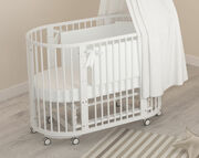 GANDYLYANКроватьовальнаятрансформернаколисмаятниковыммеханизмомпродольногокачания«Бетти»