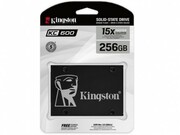 2.5"SATASSD256GBKingstonKC600[R/W:550/500MB/s,90K/80KIOPS,SM2259,3DNANDTLC]
