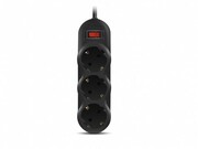 SurgeProtectorSVENSF-03L,3Sockets,5m,Black