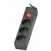 SurgeProtectorSVENOptimaBase,3Sockets,5m,Black