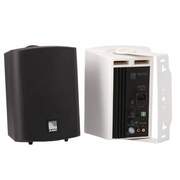 AcousticsystemAMCPOWERBOX5Black,2x20W,1xstereoRCA,1x3.5mmTRSjackPoweredstereospeakersystem.Systemconsistsofoneactiveloudspeakerwithbuilt–instereoamplifierandonepassivespeaker.Canbeinstalledontableormountedonwall