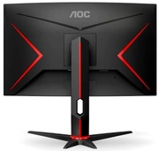 24"AOCC24G2U,Black(Curved-VA1920x1080,FreeSync165Hz,1ms,250cdD-Sub+HDMI+DP,USB-Hub,Pivot)