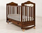 GANDYLYANКроватканаколесахспланкойдлякачанияиящиком«Изабель»