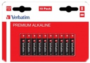 VerbatimBatteriesAAAAlkaline10pcsBlister