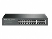 TP-LINKTL-SG1024D24-portGigabitDesktop/RachmountSwitch,2410/100/1000MRJ45ports,13-inchrack-mountablesteelcase