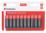 VerbatimBatteriesAAAlkaline10pcsBlister